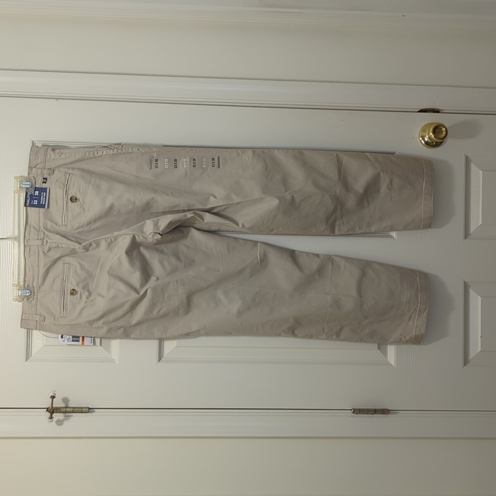 Nautica Beacon Mens Khaki Pants NWT - Picture 3 of 8